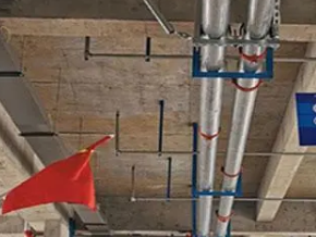 柳北管廊支架的安装方法